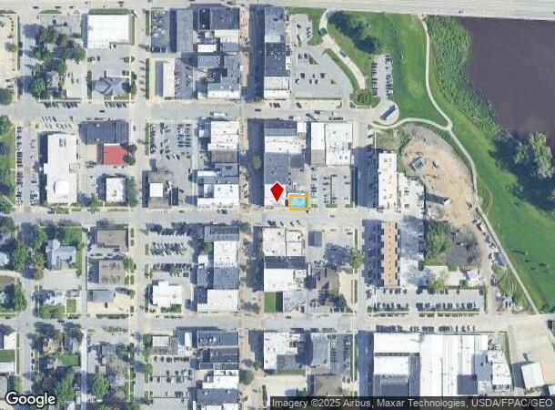  110 E 3Rd St, Cedar Falls, IA Parcel Map