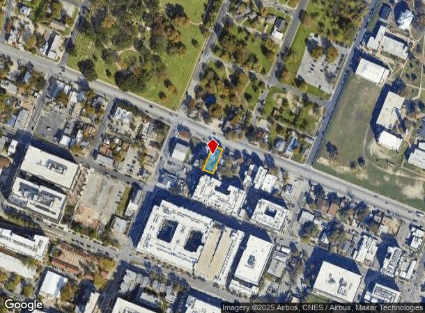  1607 E 7Th St, Austin, TX Parcel Map