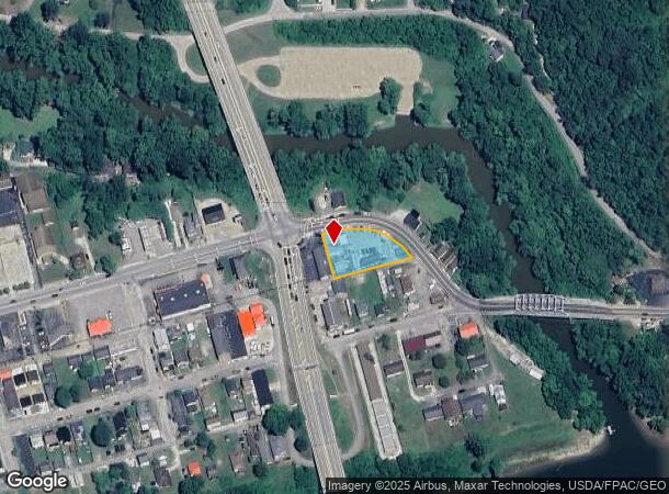  121 3Rd Ave, Chesapeake, OH Parcel Map