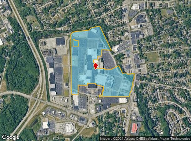  5900 Peach St, Erie, PA Parcel Map