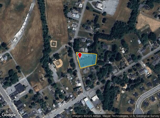 8 Pennsylvania Ave, Smithsburg, MD Parcel Map