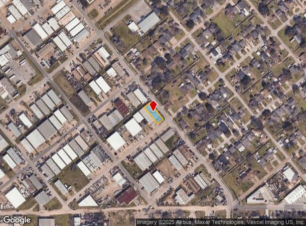  1201 Iowa St, South Houston, TX Parcel Map