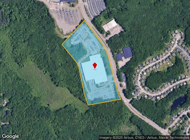  125 Goddard Memorial Dr, Worcester, MA Parcel Map