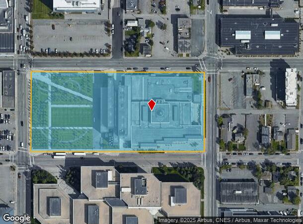  625 C St, Anchorage, AK Parcel Map