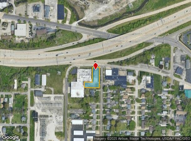  1886 Englewood Ave, Akron, OH Parcel Map