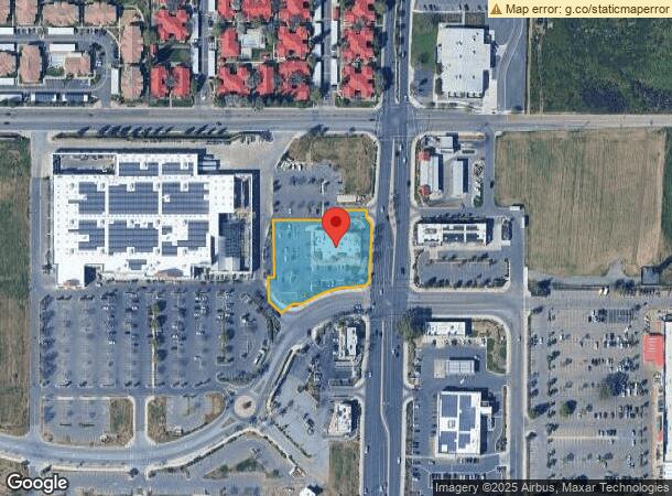  460 W Vandalia Ave, Porterville, CA Parcel Map