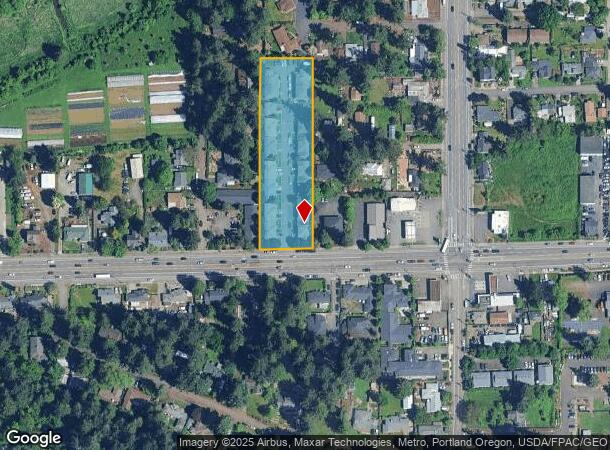  12027 Se Foster Rd, Portland, OR Parcel Map