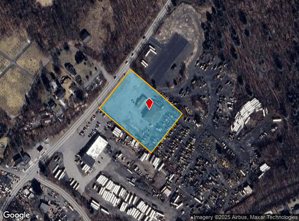  107 N Keyser Ave, Old Forge, PA Parcel Map