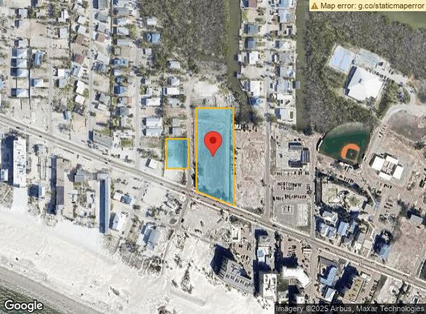  100 Chapel St, Fort Myers Beach, FL Parcel Map