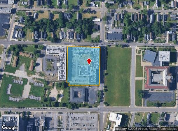 1100 Michigan Ave, Buffalo, NY Parcel Map