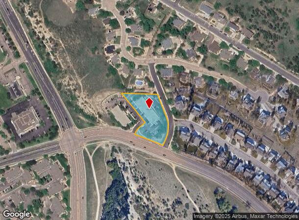  1910 Vindicator Dr, Colorado Springs, CO Parcel Map