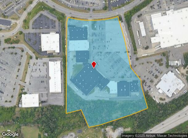 100 Quinn Dr, Pittsburgh, PA Parcel Map