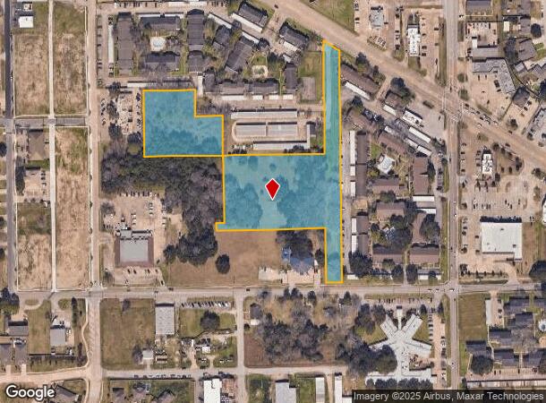 Galveston Rd, Pearland, TX Parcel Map