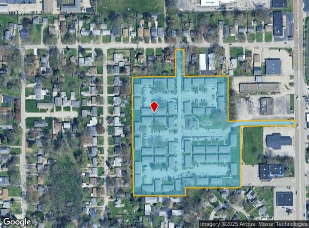 2715 S Macarthur Blvd, Springfield, IL Parcel Map