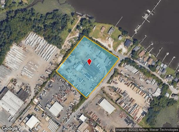 8228 Fischer Rd, Dundalk, MD Parcel Map