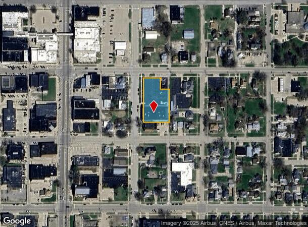 110 N Burr Blvd, Kewanee, IL Parcel Map