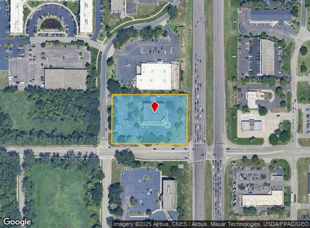 9380 Central Ave Ne, Minneapolis, MN Parcel Map