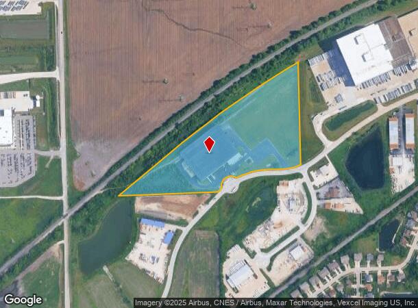 801 Twin Rail Dr, Minooka, IL Parcel Map