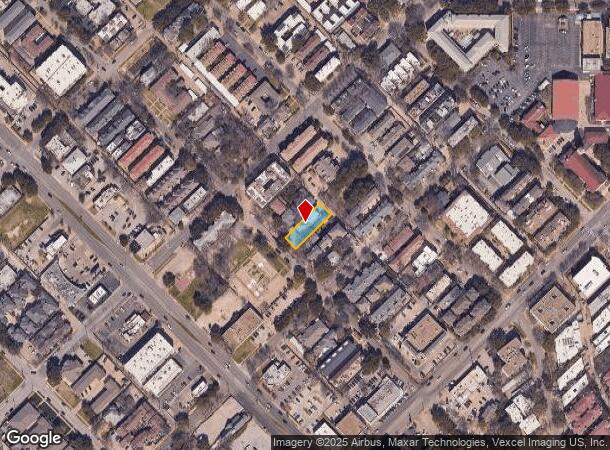  3914 Bowser Ave, Dallas, TX Parcel Map