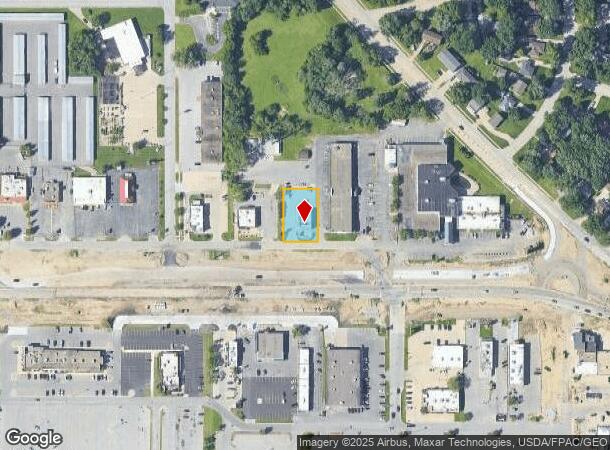 6004 University Ave, Cedar Falls, IA Parcel Map