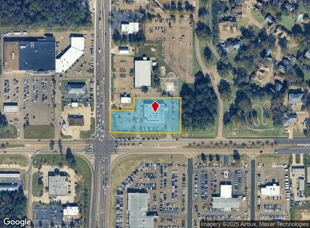  1798 W Government St, Brandon, MS Parcel Map
