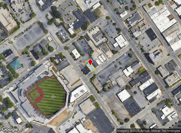  142 Church Ave, High Point, NC Parcel Map