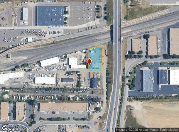  5785 Sheridan Frontage Rd, Arvada, CO Parcel Map