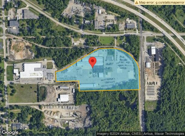  36639 Northline Rd, Romulus, MI Parcel Map