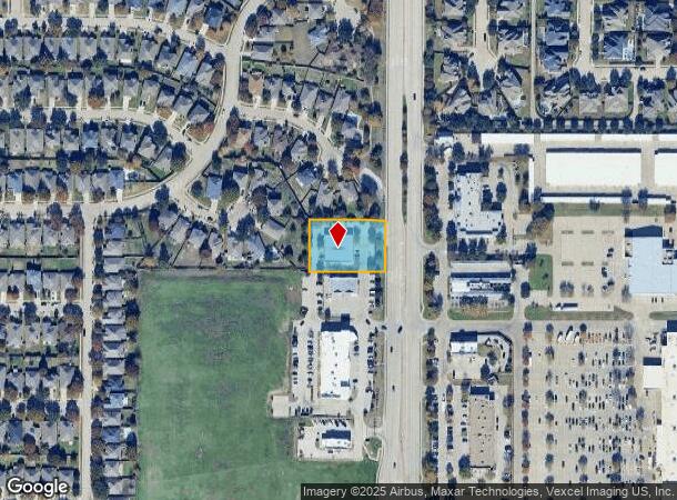  401 N Custer Rd, Mckinney, TX Parcel Map