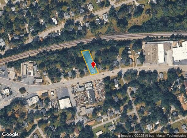 729 E Main St, Easley, SC Parcel Map