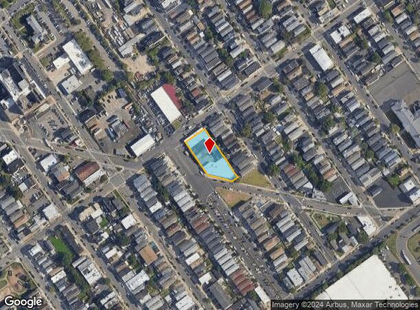  551 Broadway, Elizabethport, NJ Parcel Map