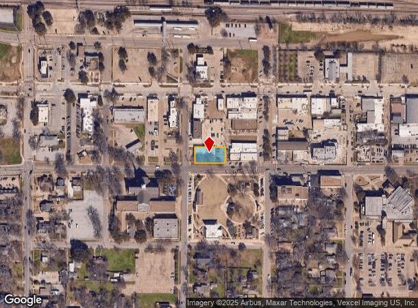  111 W 2Nd St, Irving, TX Parcel Map