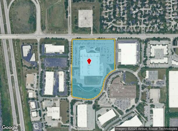  15701 W 95Th St, Lenexa, KS Parcel Map