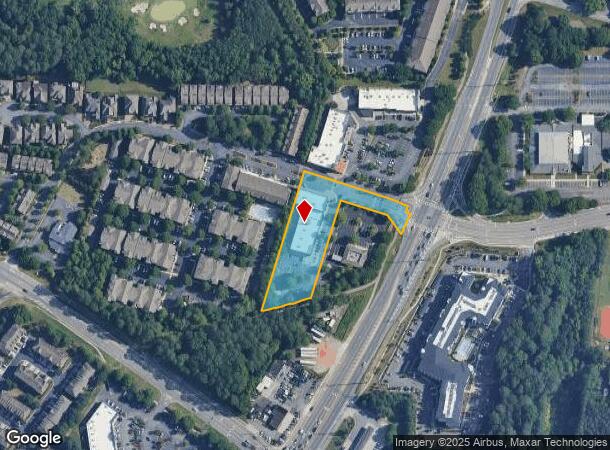 11035 Medlock Bridge Rd, Duluth, GA Parcel Map