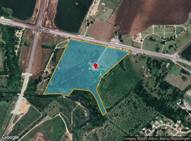  133 Abernathy Ave, Martindale, TX Parcel Map