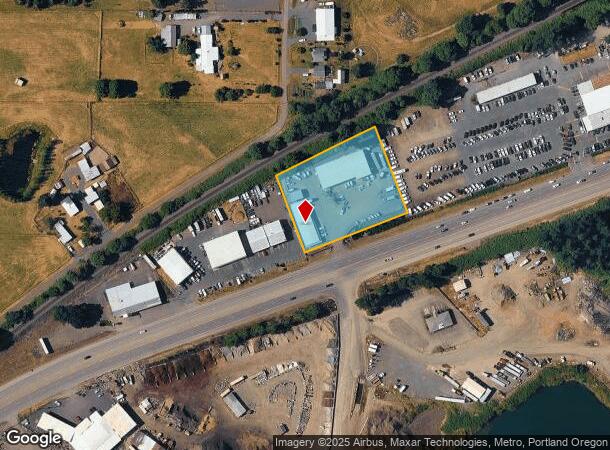 24377 S Highway 99E, Canby, OR Parcel Map