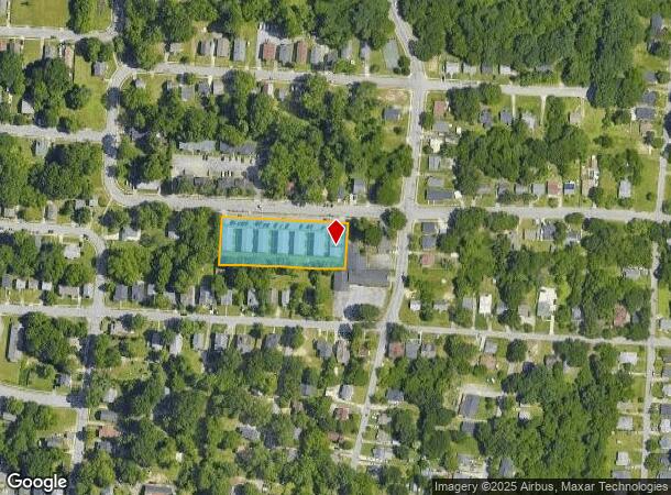  1412 E Commerce Ave, High Point, NC Parcel Map