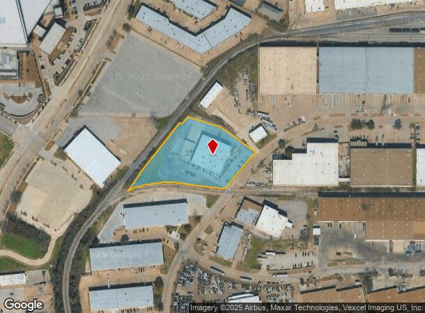  401 Exchange Dr, Arlington, TX Parcel Map