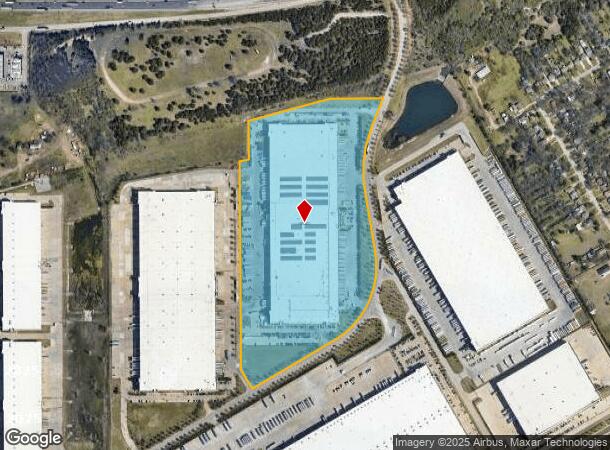  2100 Danieldale Rd, Lancaster, TX Parcel Map