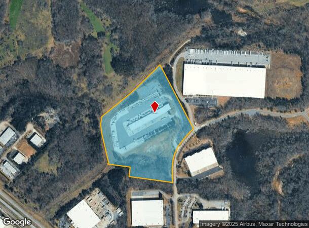  347 Henry D Robinson Blvd, Pendergrass, GA Parcel Map