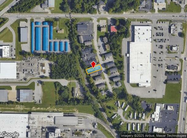 3433 Tabor Ct, New Albany, IN Parcel Map