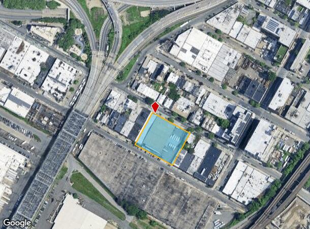  708 E 133Rd St, Bronx, NY Parcel Map