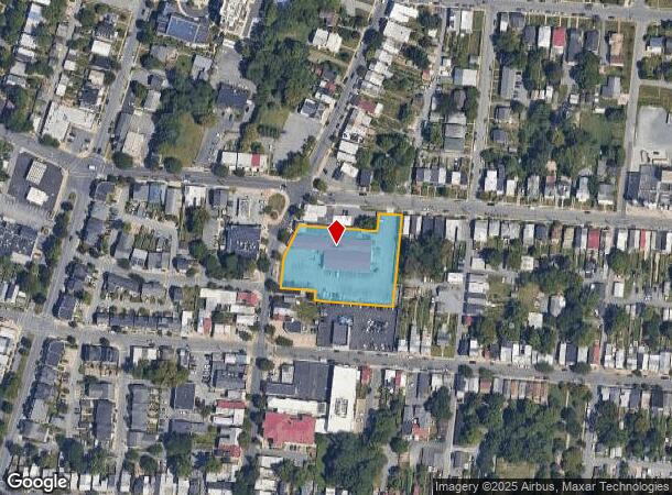  622 N Market St, Frederick, MD Parcel Map