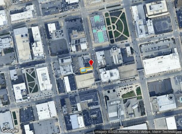 814 S Calhoun St, Fort Wayne, IN Parcel Map