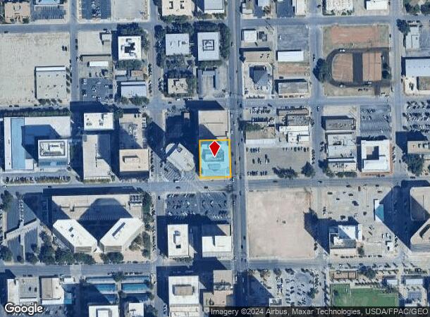  400 W Illinois Ave, Midland, TX Parcel Map