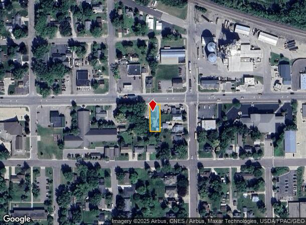  1012 6Th St, Howard Lake, MN Parcel Map