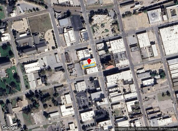  306 N Travis St, Sherman, TX Parcel Map
