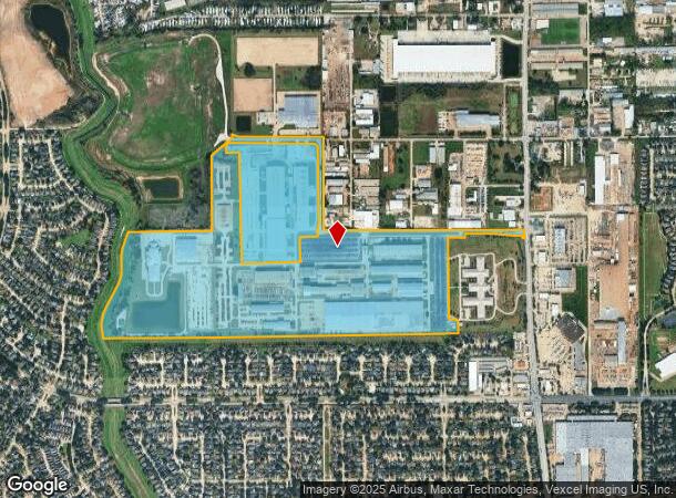 6401 N Eldridge Pkwy, Houston, TX Parcel Map