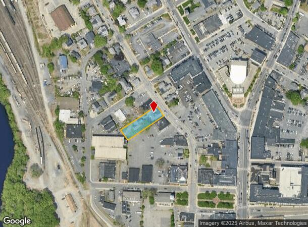 74 Franklin St, Framingham, MA Parcel Map