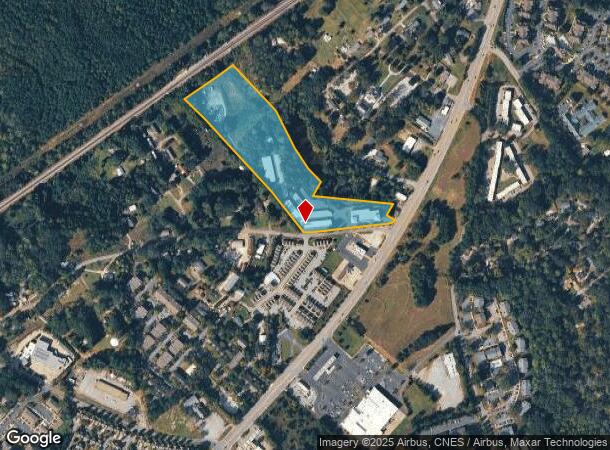  1737 Old Central Rd, Central, SC Parcel Map